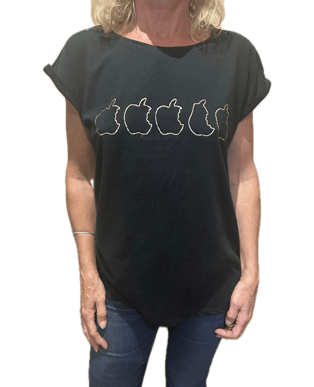 THE ORCHARD PARTY CAP SLEEVE  T-SHIRT