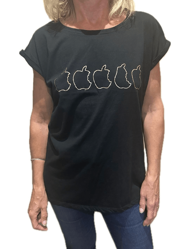 THE ORCHARD PARTY CAP SLEEVE  T-SHIRT